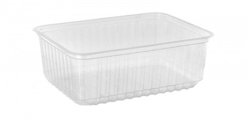 s Контейнер  пластик прозрачный жёсткий 1,0 л. I (179*132*63мм) (Ф50, К500)