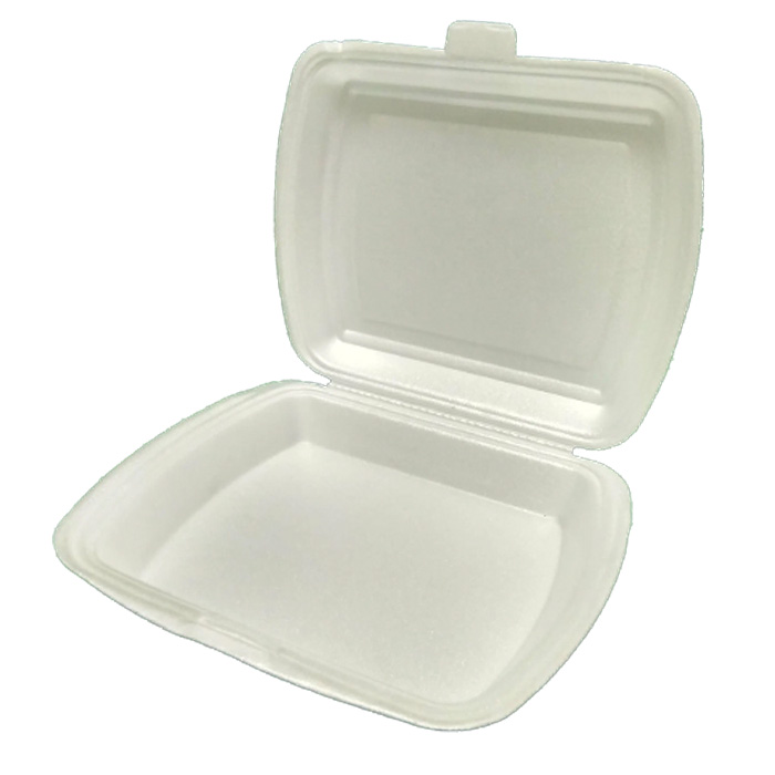 sLBE-1 Ланч-бокс 1 секц белый 1 замок (100шт/уп)