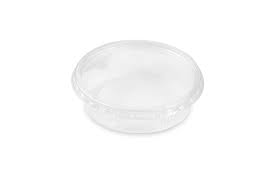 s Контейнер пластиковый круглый + крышка 125мл D=101мм. (Ф50, К1000)