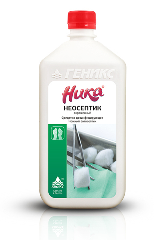 s Средство дезинфицирующее "Ника-Неосептик", ПЭТ 1л