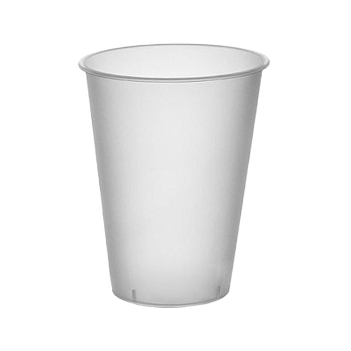 s Стакан матовый ПП 375 мл D=90мм Bubble cup/шейкер ВЗЛП (Ф25 К300)