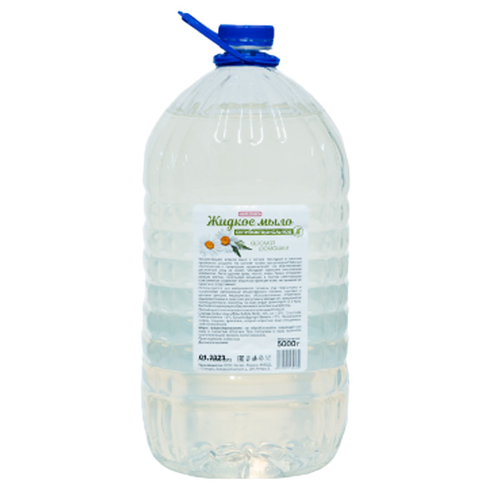 i Жидкое мыло "АНТИБАКТЕРИАЛЬНОЕ" аромат РОМАШКИ 5000г. ПЭТ (Ф1,К2)