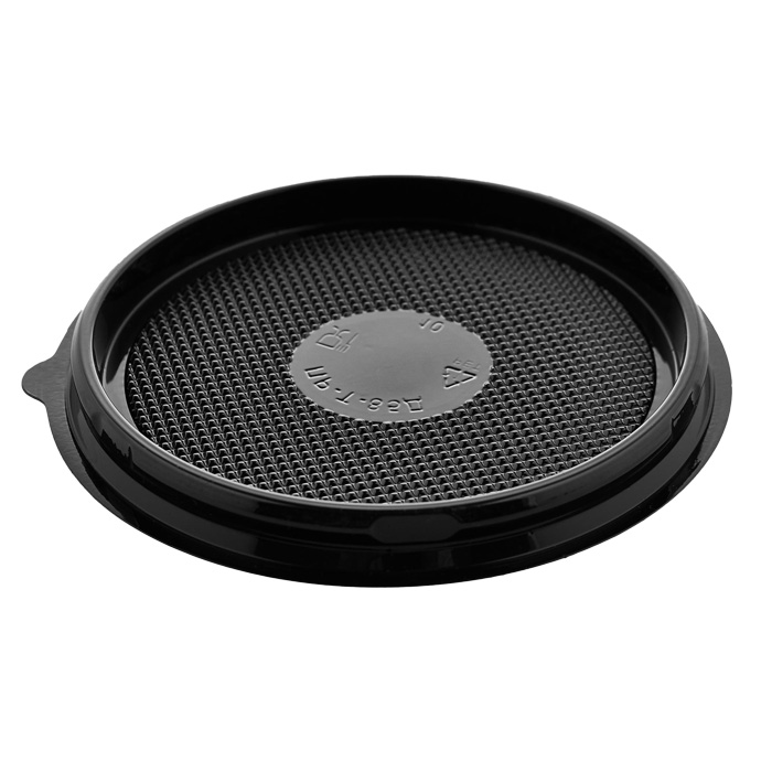 s Пластиковые контейнеры ПР-Т-185Д чёрное(300шт/уп)