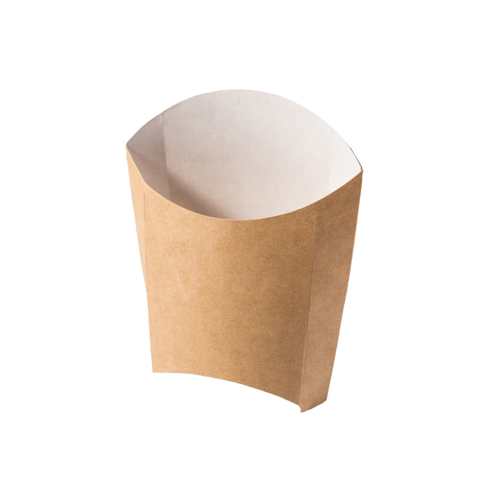 s Упаковка картонная OSQ FRY L, размер 80/120*53*82мм (Ф50, К700)