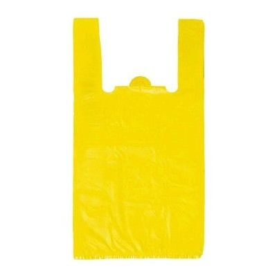 S Пакет-майка  цветная (28+15)х50 см 16мкм (100шт/уп)