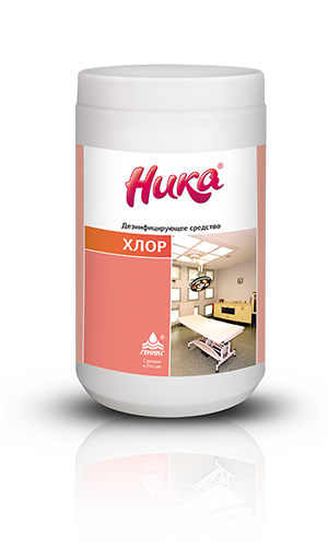 s Средство дезинфицирующее НИКА "Ника-Хлор", таблетки, 1.0 кг.