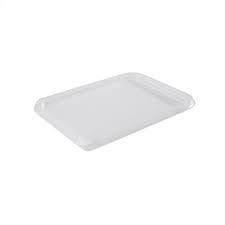 s Крышка прозрачная для контейнера жёсткого  пластик I (186*136мм) (Ф50, К500)