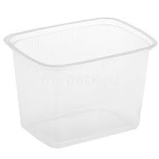 s Контейнер  пластик прозрачный жёсткий 1,5 л. I (179*132*86мм) (Ф50, К500)