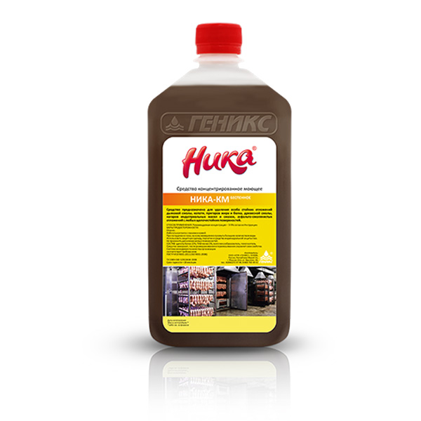 S Средство концентрированное  моющее "Ника-КМ" (беспенное), фл. 1,0 кг