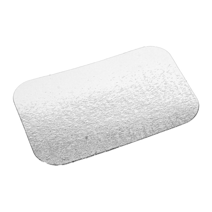 s Крышка картон-мет. для ал формы 402-707, 210х148х38мм, размер 206х143мм (Ф100 К600)