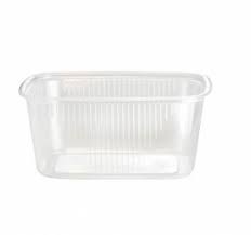 s Контейнер пласт прямоугольный прозрачный 200мл I (108*82*48мм)  (Ф100, К1000)