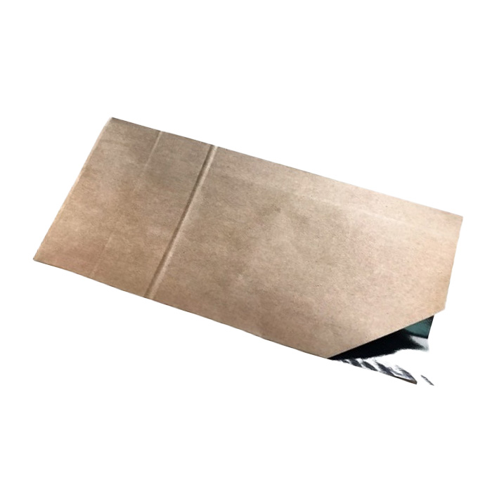 s Пакет бумажный КРАФТ без печати,фольгированный, 370*230*80 мм (500 шт/уп)