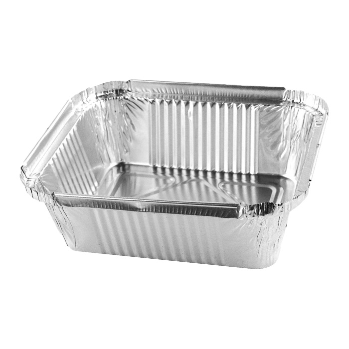 s Форма алюминиевая 410-006, G-край, размер: 114х89, дно: 84х59, H=42мм, V=250мл.(Ф200,К800)