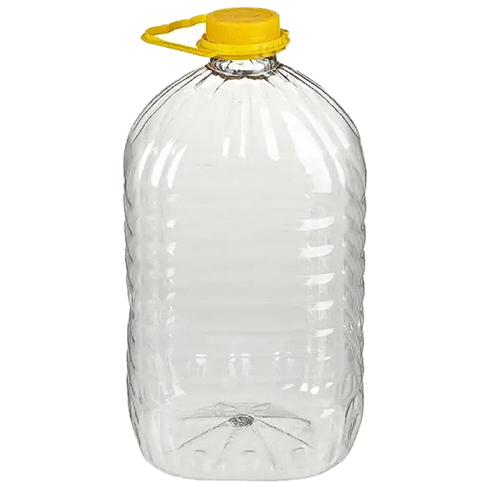 s Бутылка ПЭТ прозрачная с колпачком 5 л. D=38 мм.(18шт/уп)