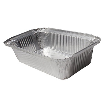 s Форма алюминиевая 402-677, размер: 217х113мм, дно 181х77мм, H=53, V=865мл. (Ф50 К600)