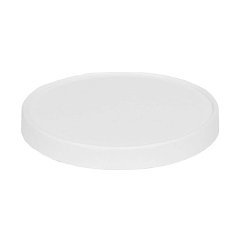 s Крафтовая картонная крышка OSQ Round Bowl 300-500 Craft lid (Ф30, К600)