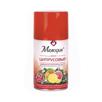 S Сменный баллон МЕЛОДИЯ 250мл для автомат. освежителей