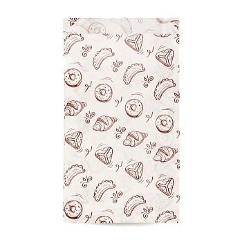 s Пакет бумажный БЕЛЫЙ "ВЫПЕЧКА" жиростойкий 250*140+60мм (Ф100,К2500)