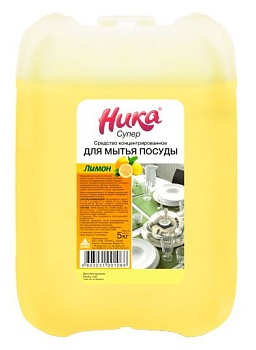S Средство концентрированное для мытья посуды  "Ника-Супер", кан. 20 кг