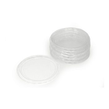 s Крышка пластик для формы алюм. 402-726, круглая для маффинов V=130мл,  D=85мм (Ф200, К1000)