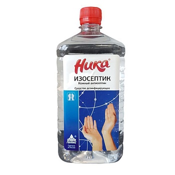 S Средство дезинфицирующее "Ника-Изосептик", кан. 1,0 л