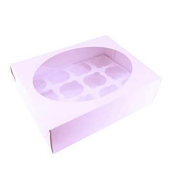 s Упаковка картонная OSQ ForG MUF 12 WHITE, размер 300*250*100мм (Ф25, К75)