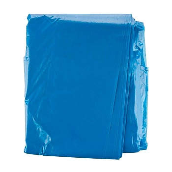 s Мешки для мусора 200л.СИНИЕ ПЛАСТ 90х130 см 50мкм (Ф50,К200)