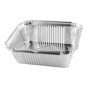 s Форма алюминиевая 410-006, G-край, размер: 114х89, дно: 84х59, H=42мм, V=250мл.(Ф200,К800)