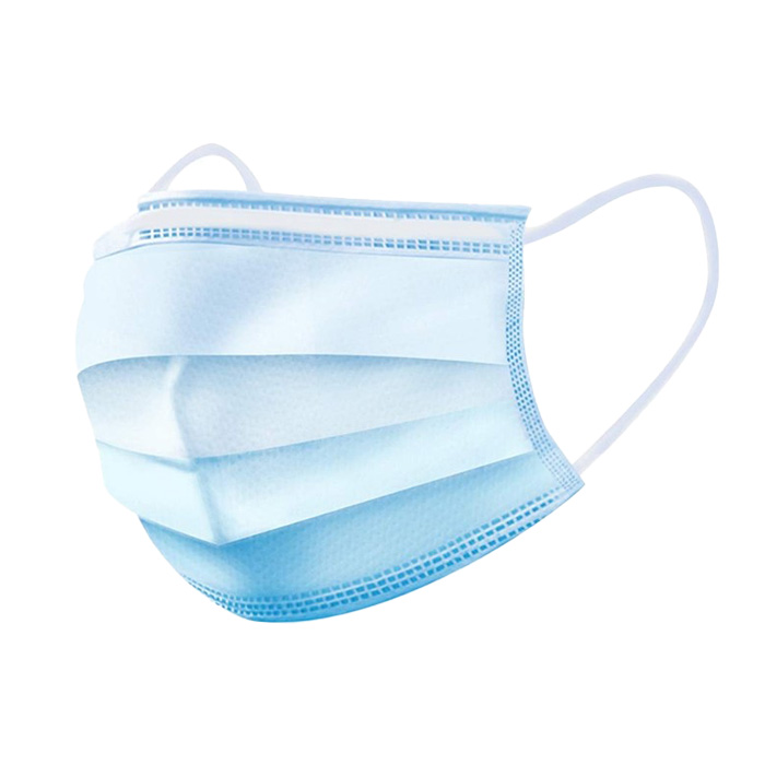 S Маска медицинская  Чёрная 3-х слойная (Ф50, К2000)