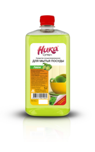 S Средство концентрированное для мытья посуды "Ника-Супер Плюс", фл. ПЭТ 1,0 кг
